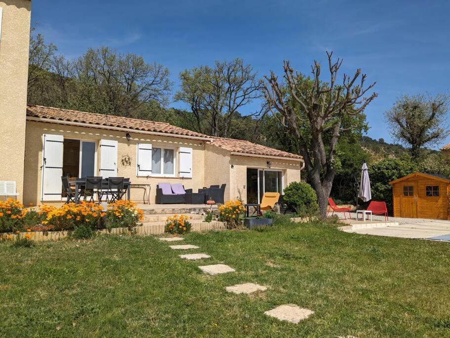 Villa Calme Avec Piscine A Greoux Exterior photo